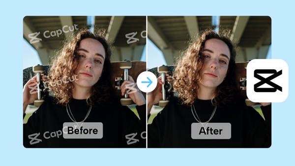 delete capcut logo for mobile